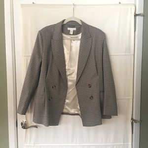 Peplum style blazer